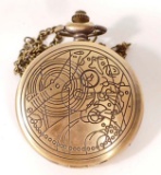 DR. DOCTOR WHO POCKET WATCH W/ CHAIN