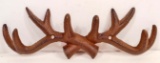 CAST IRON ANTLERS HOOKS - WALL MOUNT