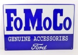 FORD FOMOCO GENUINE ACCESSORIES ADVERTISING METAL SIGN