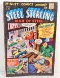 1967 MIGHTY COMICS STEEL STERLING #46 COMIC BOOK - 12 CENT COVER