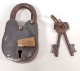 CAST IRON PADLOCK