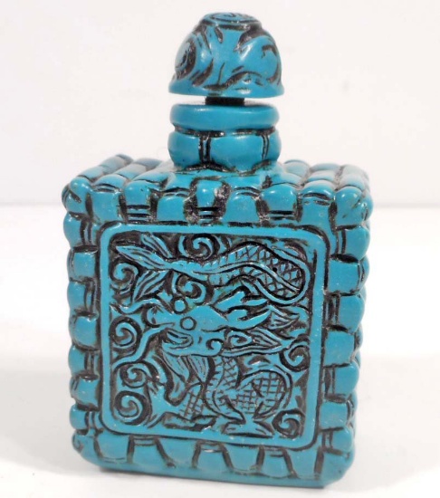 GREEN DRAGON SNUFF BOTTLE