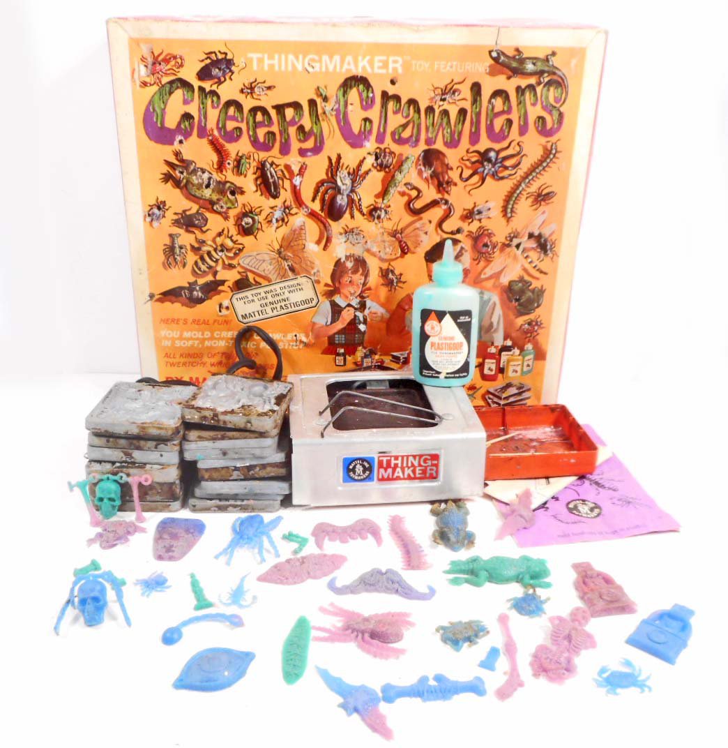 1964 MATTEL CREEPY CRAWLERS THING MAKER TOY IN Proxibid