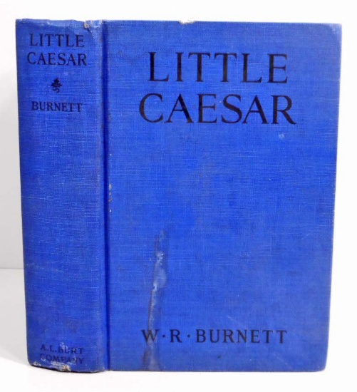 1929 LITTLE CAESAR HARDCOVER BOOK