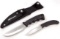 2 PIECE HUNTING KNIFE SET IN SHEATH BY HUNTING CLUB