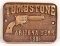 TOMBSTONE ARIZONA TERR. BRASS PLAQUE