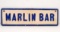 CAST IRON MARLIN BAR SIGN