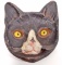 CAST IRON CAT COIN / TRINKET DISH