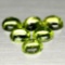 9.95 CT NATURAL! 6PCS GREEN PAKISTAN PERIDOT OVAL CABOCHON