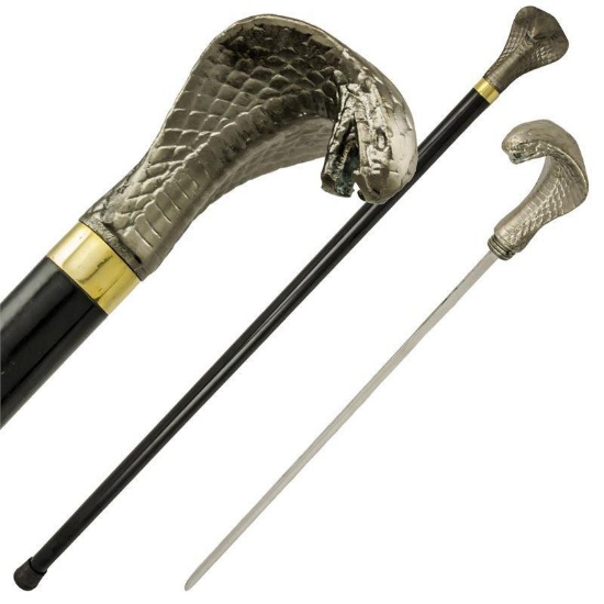 COBRA HEAD CANE SWORD