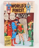 VINTAGE 1969 WORLD'S FINEST #184 COMIC BOOK - 12 CENT COVER