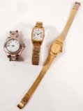 LOT OF 3 VINTAGE LADIES WRIST WATCHES