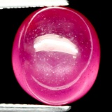 9.79 CT NATURAL! PINK MADAGASCAR RUBY GLASS FILLED OVAL CABOCHON