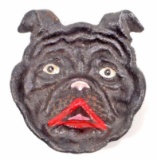 CAST IRON BULLDOG COIN / TRINKET DISH