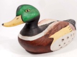 LARGE VINTAGE CERAMIC DUCK FIGURINE