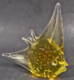 VINTAGE ART GLASS FISH PAPER WEIGHT