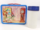 VINTAGE 1974 HANNA BARBERA METAL LUNCH BOX W/ THERMOS