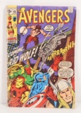 VINTAGE 1970 THE AVENGERS #80 COMIC BOOK - 15 CENT COVER
