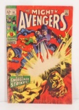 VINTAGE 1969 THE AVENGERS #65 COMIC BOOK - 12 CENT COVER