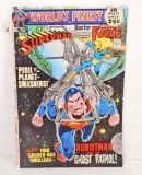 1971 WORLDS FINEST BATMAN NO 208 COMIC BOOK 25 CENT COVER