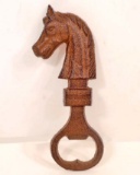 CAST IRON HORSE HEAD BOTTLE OPENER