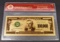 99.9% 24K ONE HUNDRED THOUSAND DOLLAR GOLD BANKNOTE W/COA
