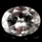 1.54 CT REAL! UNHEATED 7 X 9 mm. COLORLESS BRAZILIAN MORGANITE OVAL
