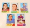 LOT OF 5 VINTAGE 1968 TOPPS FOOTBALL CARDS