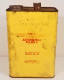 VINTAGE SHELL OIL ADVERTISING CAN