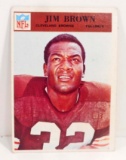 1966 PHILADELPHIA GUM JIM BROWN #41 FOOTBALL CARD