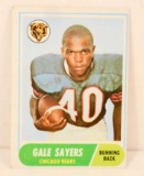 1968 TOPPS GALE SAYERS #75 FOOTBALL CARD