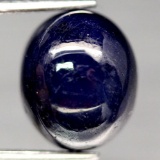 13.39 CT NATURAL! BLUE MADAGASCAR SAPPHIRE OVAL CABOCHON