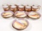 SET OF 11 VINTAGE HAND PAINTED NORITAKE CUPS & SAUCERS