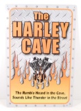 THE HARLEY CAVE METAL SIGN
