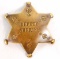 DEPUTY SHERIFF 6 POINT STAR BADGE