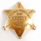 ARIZONA TERRITORY DEPUTY US MARSHAL 6 POINT STAR BADGE