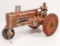 VINTAGE STEEL TOY TRACTOR