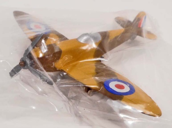 SMALL DIE CAST AIRPLANE WAR PLANE - MINT IN PACKAGE