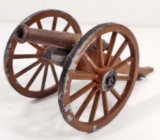 VINTAGE METAL AND WOOD CANNON