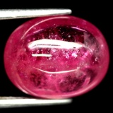 13.23 CT NATURAL! RED MADAGASCAR RUBY GLASS FILLED OVAL CABOCHON