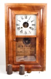 ANTIQUE SETH THOMAS WIND-UP 8 DAY CLOCK