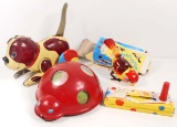 LOT OF TIN TOYS AND NOISEMAKER