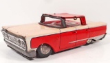 VINTAGE TIN LITHO FORD FRICTION CAR TOY