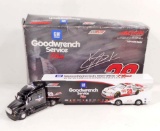 ACTION GOODWRENCH SERVICE KEVIN HARVICK NASCAR SEMI TRUCK IN ORIG. BOX