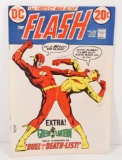 VINTAGE 1973 THE FLASH NO 220 COMIC BOOK W/ 20 CENT COVER