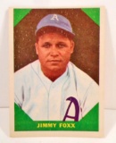 1960 FLEER JIMMY FOXX NO. 53 BASEBALL GREATS CARD