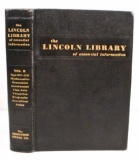 1924 1ST ED THE LINCOLN LIBRARY OF ESSENTIAL INFORMATION VOLUME 1