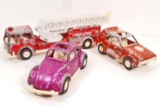 LOT OF 3 VINTAGE TOOTSIE TOY CARS