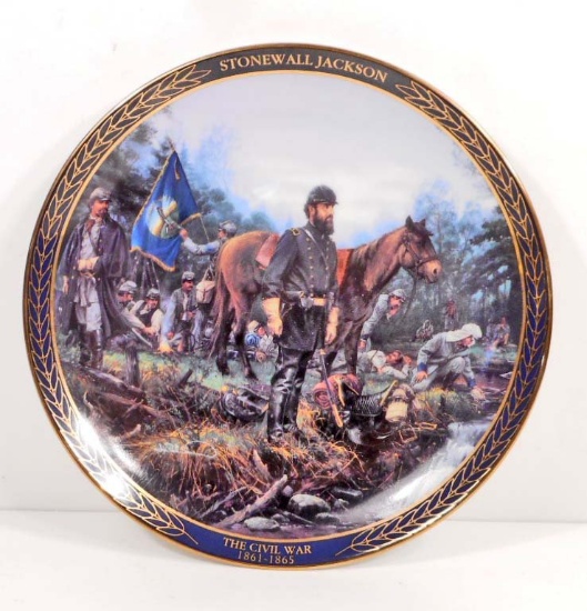 STONEWALL JACKSON COLLECTORS PLATE