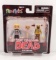 THE WALKING DEAD AMY AND STABBED ZOMBIE ACTION FIGURES